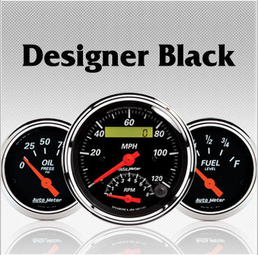 Designer Black - AutoMeter