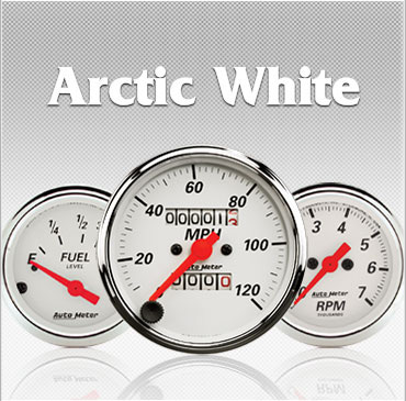 Arctic White - AutoMeter
