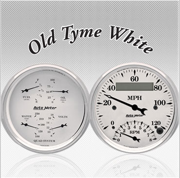 Old Tyme White - AutoMeter