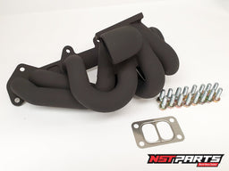 6BOOST MANIFOLDS 6Boost Turbo Exhaust Manifold / 1JZGTE Non VVTI / T3 Twin Scroll / Single Turbo 6Boost Turbo Exhaust Manifold / 1JZGTE Non VVTI / T3 Twin Scroll / Single Turbo Autofit