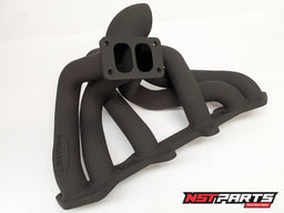 6BOOST MANIFOLDS 6Boost Turbo Exhaust Manifold / 1JZGTE VVTI / T4 Twin Scroll / Single Turbo 6Boost Turbo Exhaust Manifold / 1JZGTE VVTI / T4 Twin Scroll / Single Turbo Autofit