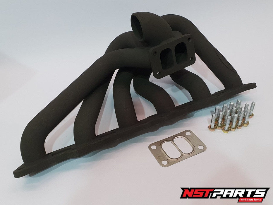 6BOOST MANIFOLDS 6Boost Turbo Exhaust Manifold / RB26 T4 Twin Scroll / Single wastegate 6Boost Turbo Exhaust Manifold / RB26 T4 Twin Scroll / Single wastegate Autofit