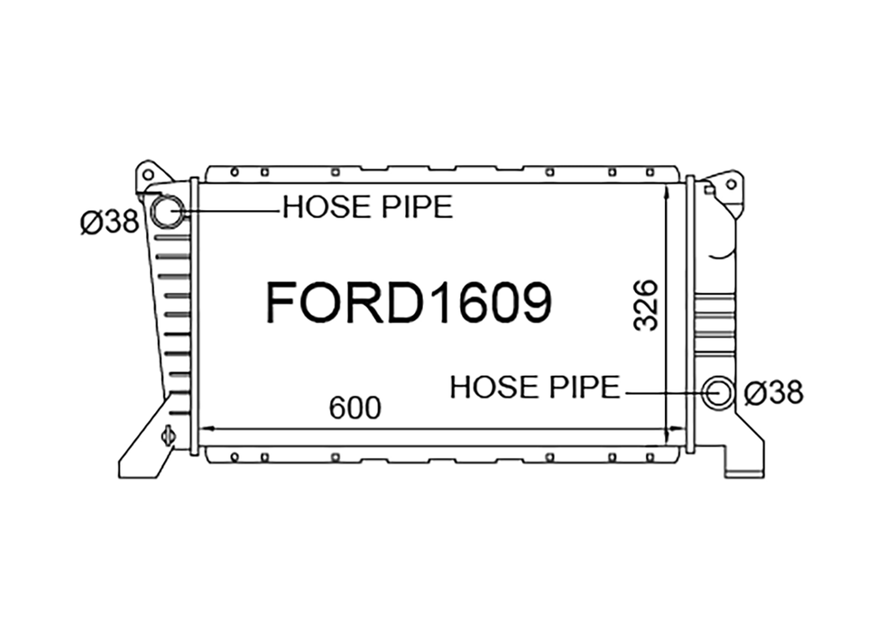 Ford Transit EY 2.5L Diesel 1994-2003