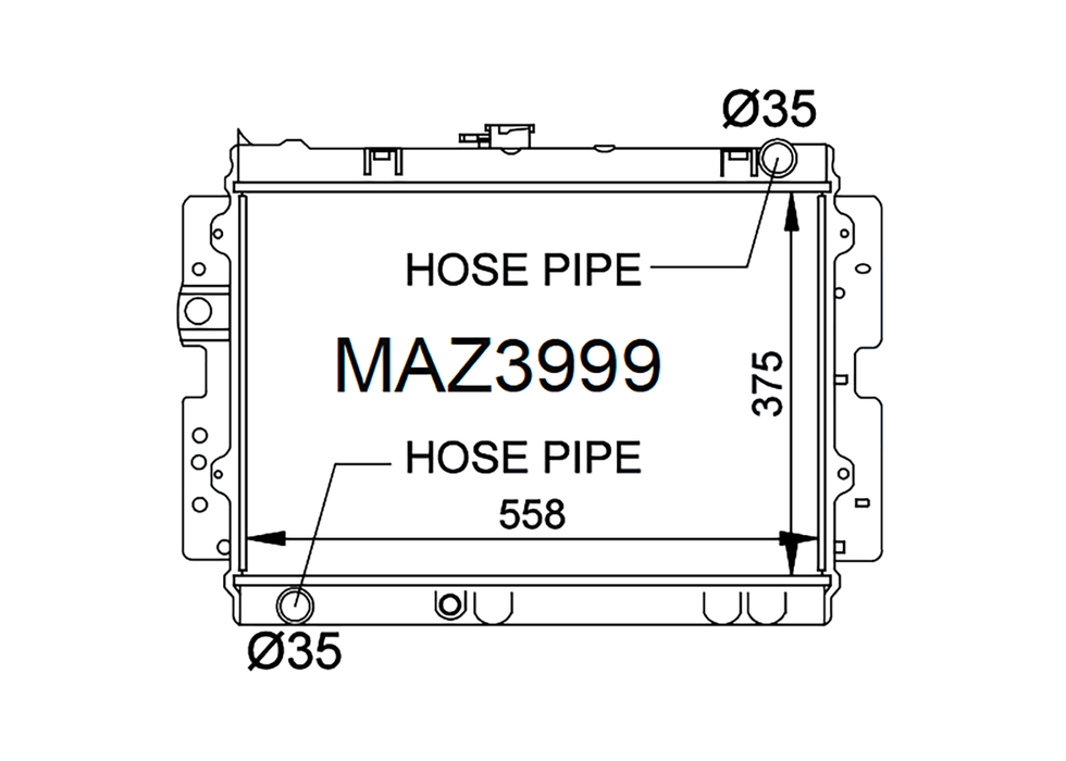 Mazda B-Series / Bravo Petrol & Diesel 1985-1991 [Short Core]