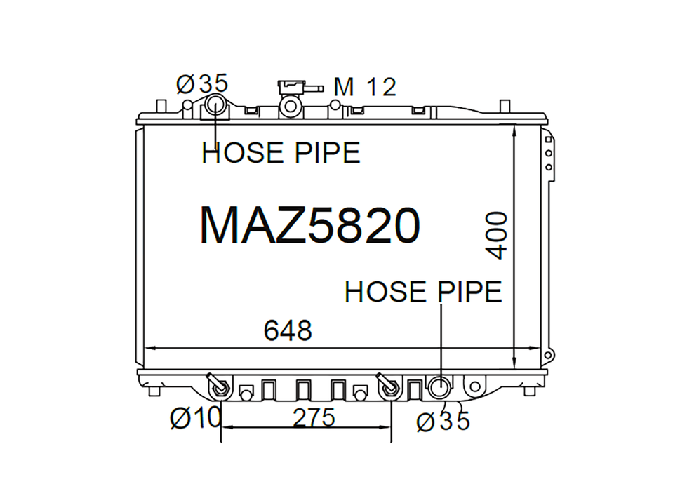 Mazda 626 / Capella GD, GV & MX-6 4Cyl Petrol 1987-1992