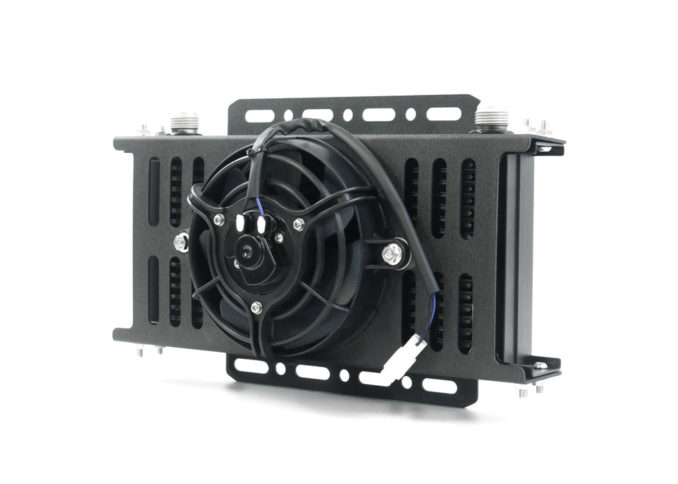 Universal Oil Cooler with Fan Shroud Kit - 19 Row