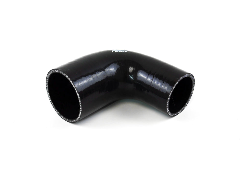 2.0" - 2.5" / 51mm - 63mm Silicone Hose Elbow Reducer - 90Â°