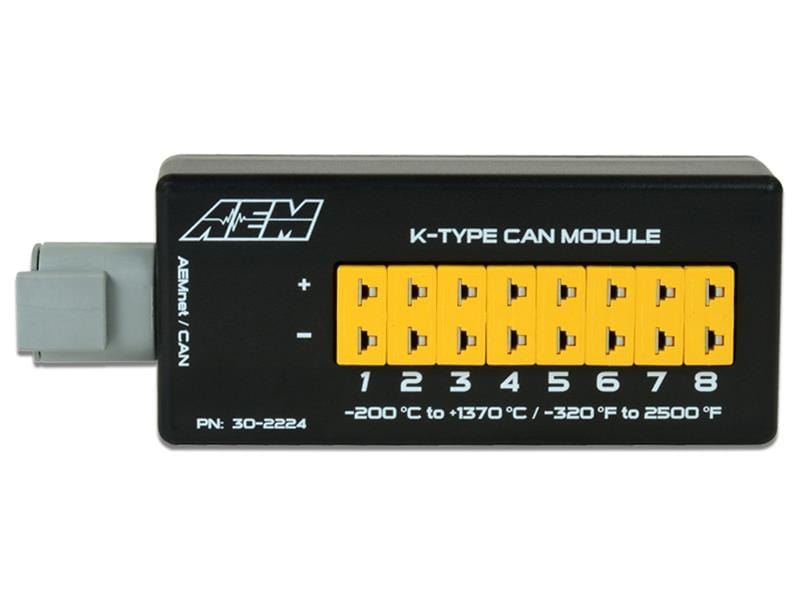 AEM Electronics AEM Electronics 8-Channel K-Type EGT CAN Modules 30-2224 Autofit