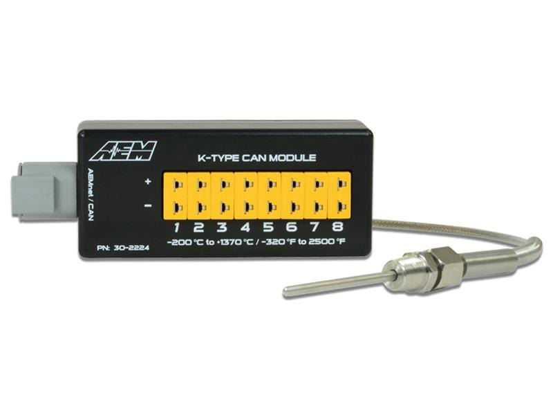 AEM Electronics AEM Electronics 8-Channel K-Type EGT CAN Modules 30-2224 Autofit