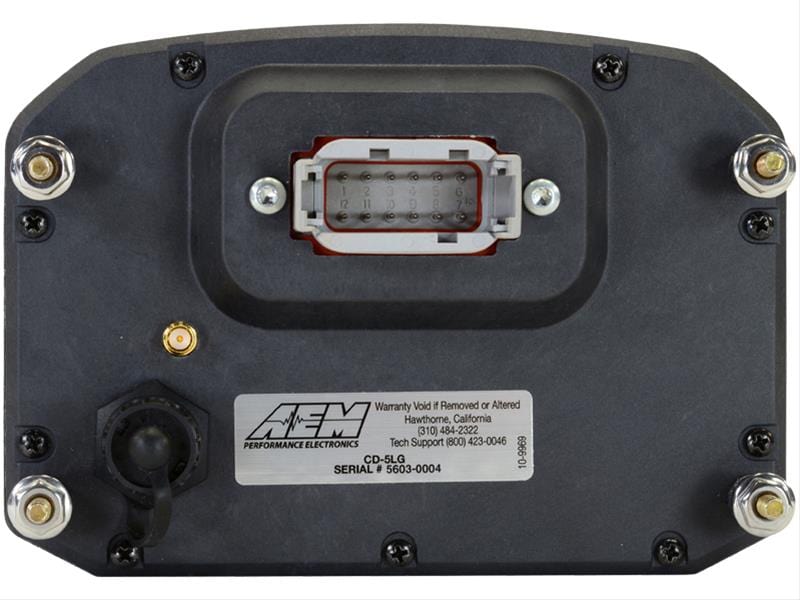 AEM Electronics AEM Electronics CD-5 Carbon Digital Racing Dash Displays 30-5603 Autofit