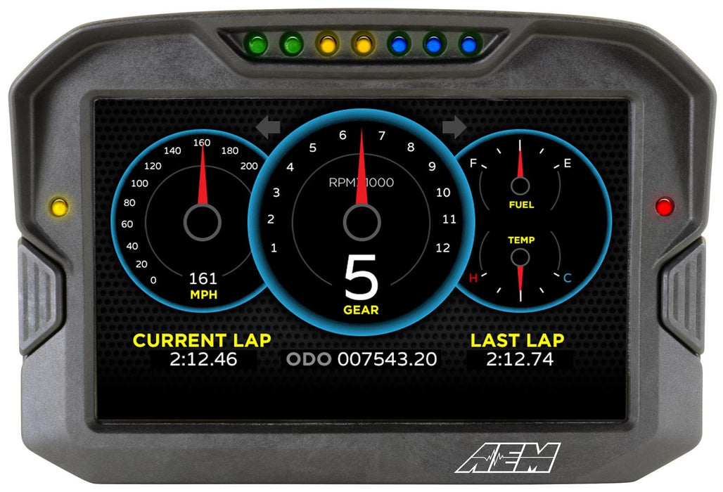 AEM Electronics AEM Electronics CD-7 Digital Racing Dash Displays 30-5700 Autofit