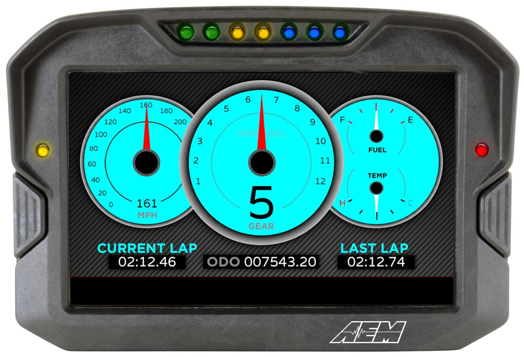 AEM Electronics AEM Electronics CD-7 Digital Racing Dash Displays 30-5700 Autofit