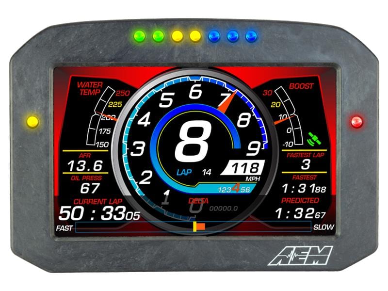 AEM Electronics AEM Electronics CD-7 Digital Racing Dash Displays 30-5700F Autofit