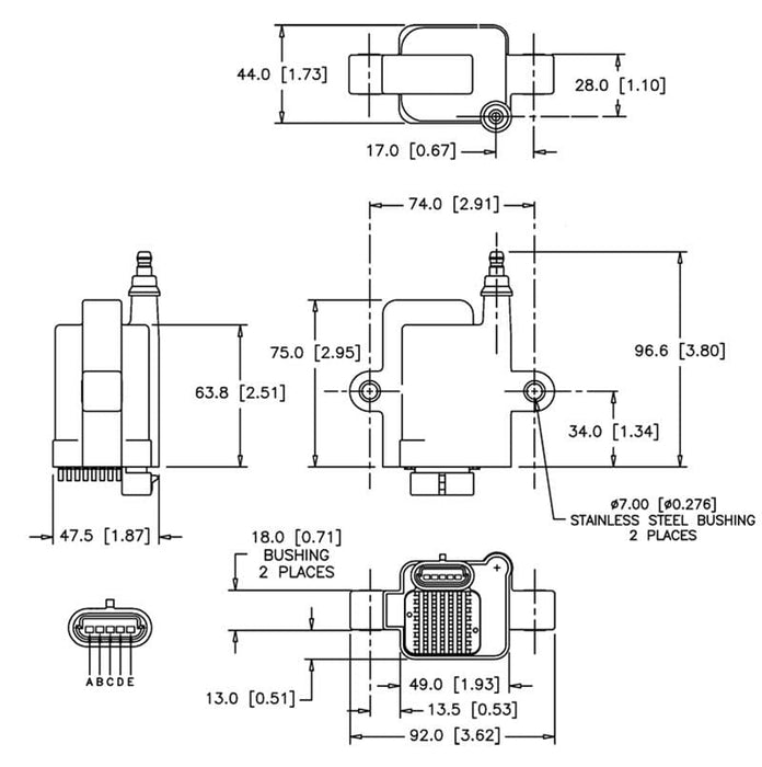 AEM Electronics AEM Electronics IGBT Inductive Smart Coils 30-2853 Autofit