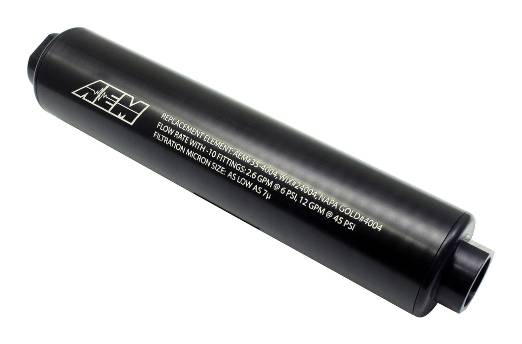 AEM Electronics AEM Electronics Universal High-Flow Inline Fuel Filters 25-201BK Autofit