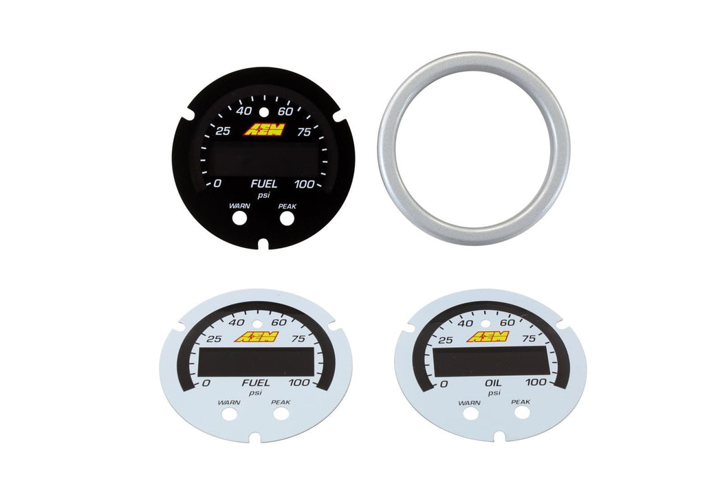 AEM Electronics AEM Electronics X-Series Gauge Faces 30-0301-ACC Autofit