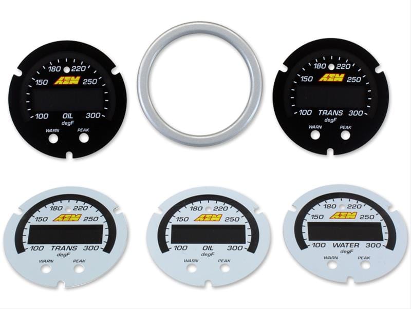 AEM Electronics AEM Electronics X-Series Gauge Faces 30-0302-ACC Autofit