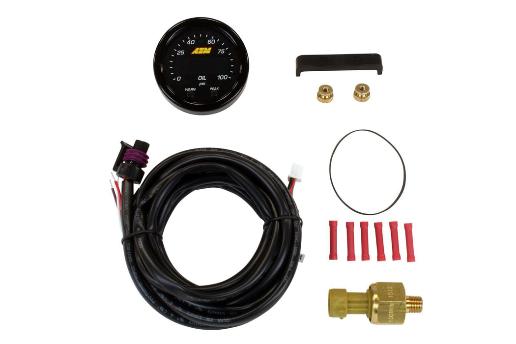 AEM Electronics AEM Electronics X-Series Pressure Gauges 30-0301 Autofit