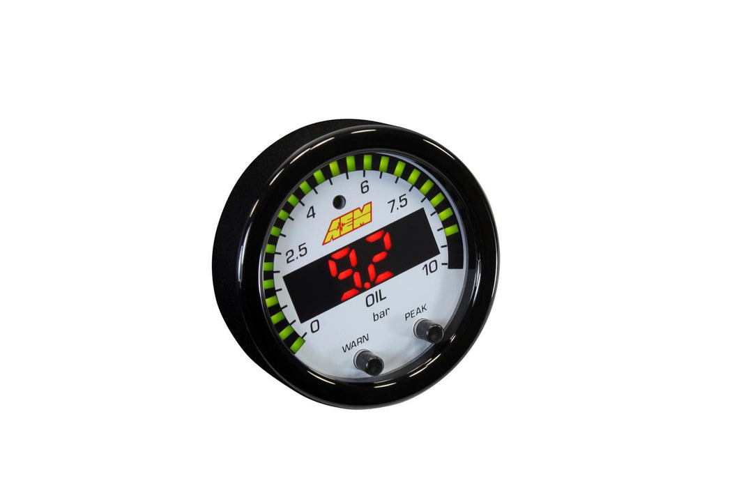 AEM Electronics AEM Electronics X-Series Pressure Gauges 30-0307 Autofit