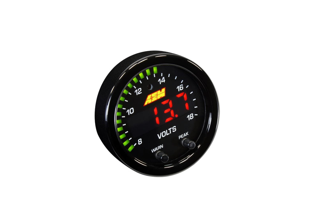 AEM Electronics AEM Electronics X-Series Voltage Gauges 30-0303 Autofit