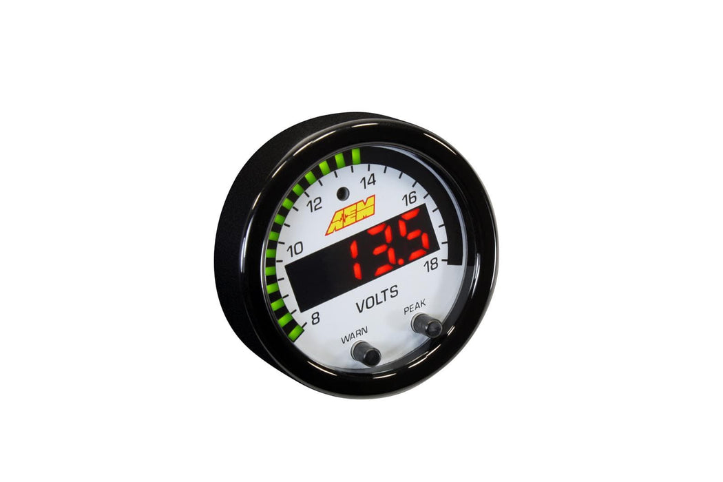 AEM Electronics AEM Electronics X-Series Voltage Gauges 30-0303 Autofit