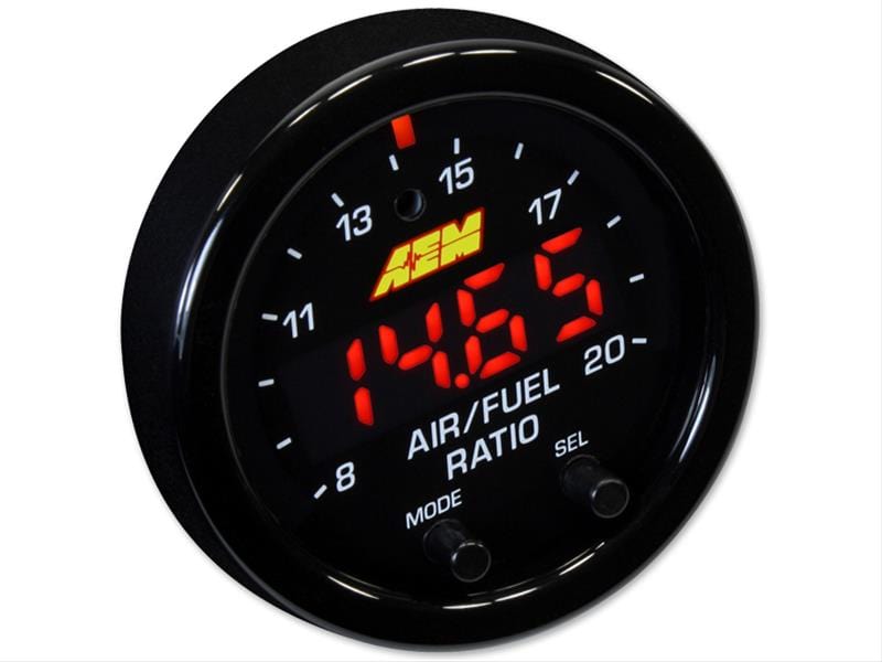 AEM Electronics AEM Electronics X-Series Wideband UEGO Air/Fuel Sensor Controller Gauges 30-0334 Autofit