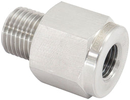 Aeroflow Aeroflow Aeroflow 1/2"-20 Male Reducer to Female Inverted Flare 3/8"-24 - Stainless Steel (AF391-05-03SS) Autofit