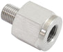 Aeroflow Aeroflow Aeroflow 3/8"-24 Male Reducer to Female Inverted Flare M10 x 1.00 - Stainless Steel (AF391-03-M10SS) Autofit
