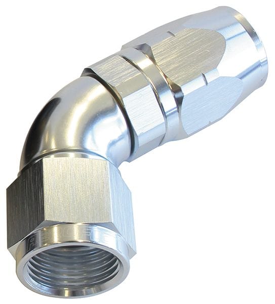 Aeroflow Aeroflow Aeroflow 550 Series Cutter One-Piece Full Flow Swivel 60Â° Hose End -20AN (AF558-20S) Autofit