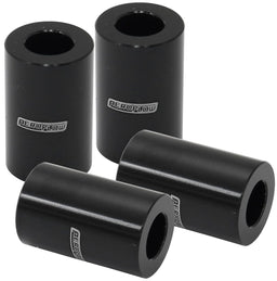 Aeroflow Aeroflow Aeroflow Billet Aluminium Bolt Spacers, Black (AF64-4378BLK) Autofit