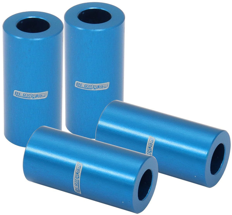 Aeroflow Aeroflow Aeroflow Billet Aluminium Bolt Spacers, Silver (AF64-4379) Autofit