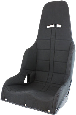 Aeroflow Aeroflow Aeroflow Black Tweed Seat Cover to Suit Pro Street Drag 18.5" Aluminium Race Seat (AF93-1185BLK) Autofit