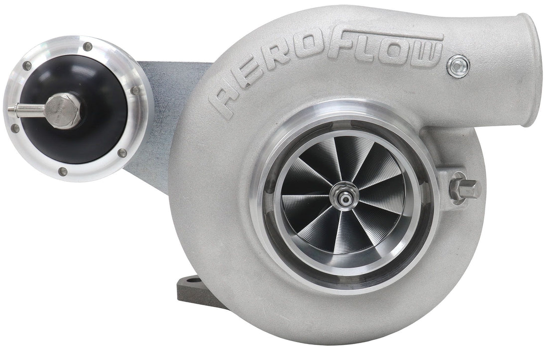 Aeroflow Aeroflow Aeroflow BOOSTED 5856 Subaru WRX 2002-2007 & STI 2004-2021 Bolt On Internal Wastegate Turbocharger 550HP, Natural Cast Finish (AF8005-3800) Autofit