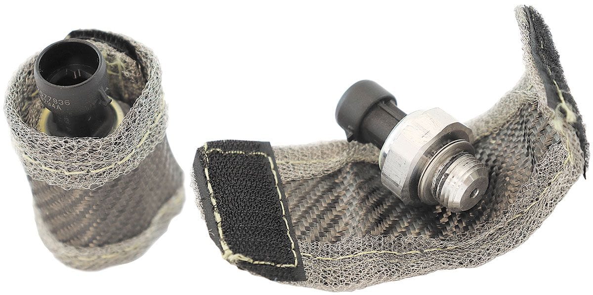 Aeroflow Aeroflow Aeroflow Carbon Sensor/Fuel Injector Heat Protector Bag (AF91-8890) Autofit