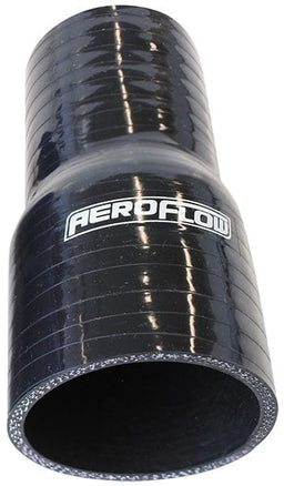 Aeroflow Aeroflow Aeroflow Gloss Black Straight Silicone Reducer / Expander Hose 4" (102mm) to 3-3/4" (95mm) I.D (AF9201-400-375) Autofit