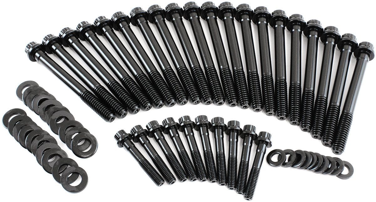 Aeroflow Aeroflow Aeroflow GM LS Head Bolt Kit with Odd Length (AF37-2125) Autofit