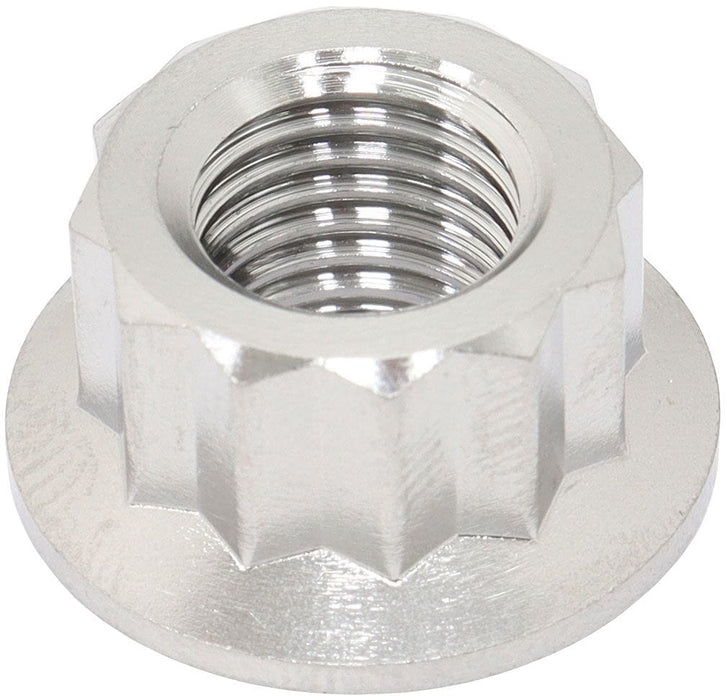 Aeroflow Aeroflow Aeroflow M10 x 1.25mm Titanium 12 Point Nut (AF3503-0010) Autofit