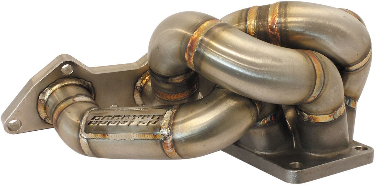 Aeroflow Aeroflow Aeroflow Mitsubishi EVO 4G63 V-Band Low Mount Stainless Steel Turbo Manifold (AF8400-1100) Autofit