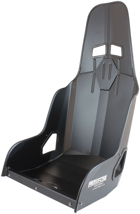 Aeroflow Aeroflow Aeroflow Pro Street Drag 18" Aluminium Race Seat, Black Finish (AF93-0180BLK) Autofit