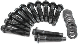 Aeroflow Aeroflow Aeroflow Small Block & Big Block Chrysler Intake Bolts - Black Finish (AF37-1215) Autofit