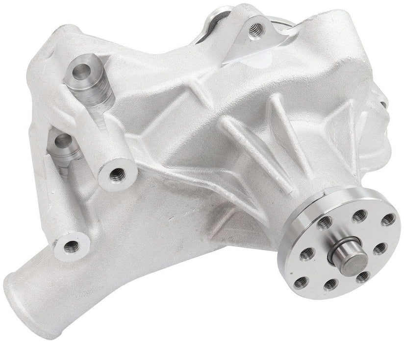 Aeroflow Aeroflow Aeroflow Small Block Chev Long Water Pump - Natural Cast (AF64-2351) Autofit