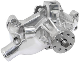 Aeroflow Aeroflow Aeroflow Small Block Chev Short Water Pump - Polished (AF64-2350P) Autofit