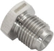 Aeroflow Aeroflow Aeroflow Stainless Steel Inverted Flare Hex Port Plug 1/2"-20 (AF349-04) Autofit