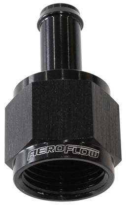 Aeroflow Aeroflow Aeroflow Straight Hose Barb 5/16" to -8AN Female (AF411-08-05BLK) Autofit