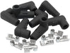 Aeroflow Aeroflow Aeroflow Xpro Silicone Low Profile 90Â° Spark Plug Boots & Terminals (AF4030-3312-8) Autofit