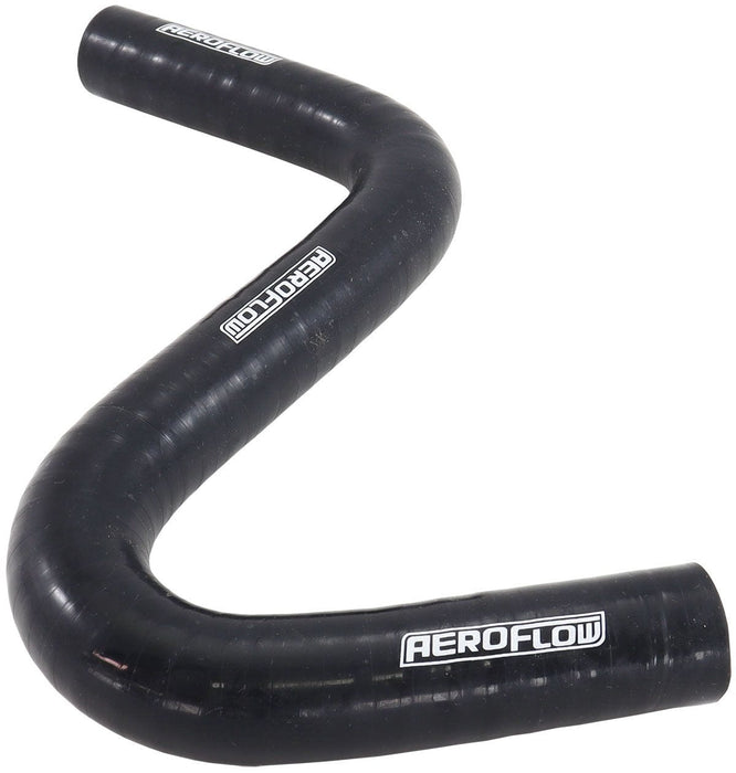 Aeroflow Performance 135 Degree Bend and 90 Degree Bend Gloss Black Silicone Z Bend Heater Hose 1" (25.4mm) I.D AF9240-100 Autofit