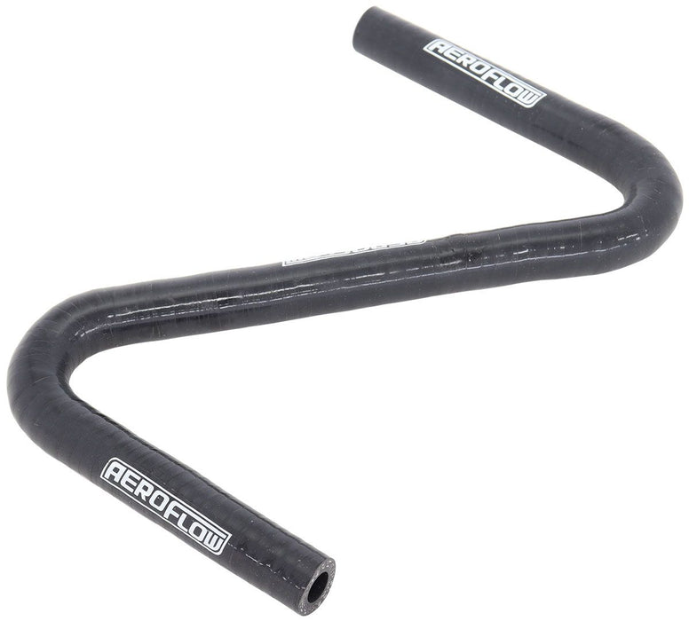 Aeroflow Performance 135 Degree Bend and 90 Degree Bend Gloss Black Silicone Z Bend Heater Hose 3/8" (10mm) I.D AF9240-038 Autofit