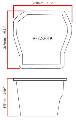 Aeroflow Performance 5.75L Capacity with Baffle, Mounting Hardware & Oil Pickup Fabricated Race Oil Pan suit Subaru WRX/STi EJ20, EJ25 AF82-2019 Autofit