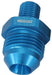 Aeroflow Performance Blue Finish Metric to Male Flare Adapter M10 x 1mm to -8AN AF743-08 Autofit