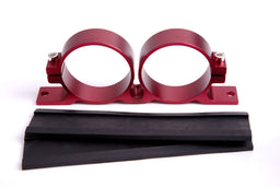 Aeroflow Performance Bosch Dual Fuel Pump Bracket (Red) AF64-2015R Autofit